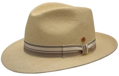 Mayser Panamahut Albenga mittelbreiter Bogart mit UV-Schutz in beige