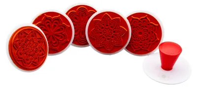 Produktbild von Mandalastempel Set mit 6 Motiven