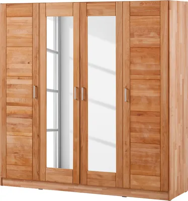 Produktbild von home24 Drehtürenschrank - Kernbuche Teilmassiv