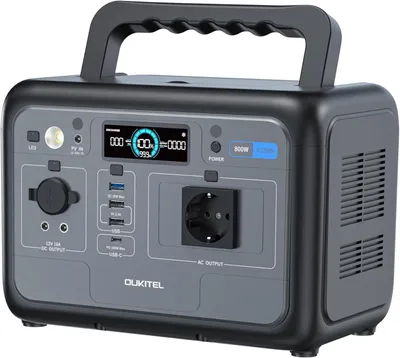 Produktbild von Stromerzeuger Solargenerator 800W, 512Wh Tragbarer Powerstation