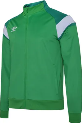 Produktbild von Umbro - Jacke für Kinder UO276 (128) (Smaragd/Lush Meadows/ Brillantes Weiß)