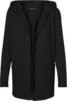 Produktbild von Vero Moda VMDOFFY Knit Cardigan, Pullover, Erwachsener, Weiblich, Schwarz, S, Polyester