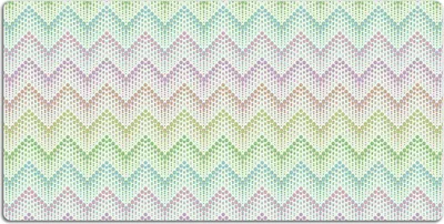 Produktbild von Schreibtischmatte Tischunterlage 90x45 cm Mauspad - Punkte in Herringbone.