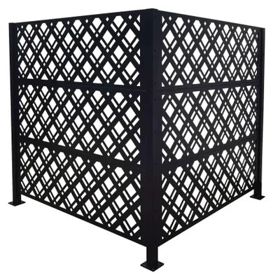 Obrázek produktu pro Kryt na odpadkový koš, 120 cm, zástěna na ochranu soukromí, modulární design