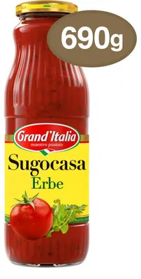 Produktbild von Grand'Italia Sugocasa Erbe Pastasauce 690g – aromatische Kräutersauce für Pasta