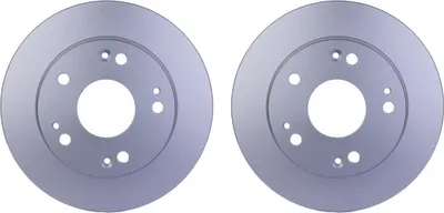 Produktbild von 2 Bremsscheiben voll Ø 64,2 mm 10 mm HELLA passend für HONDA ACCORD