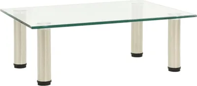 Obrázek produktu pro TV stolek průhledný 40 x 35 x 17 cm tvrzené sklo