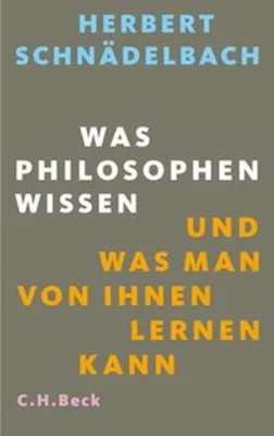 Produktbild von Was Philosophen wissen