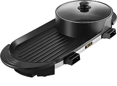 Zdjęcie produktu dla Elektryczny Stomer – Stomer-Pan – Stomer – wolnowar – patelnia grillowa – Stompot – grill – czarny