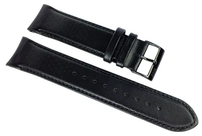 Produktbild von Hugo Boss Grand Prix > Uhrenarmband 22mm schwarz Leder > 1513550