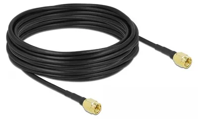 Image de DELOCK Antennenkabel SMA Stecker zu SMA Stecker LMR/CFD100