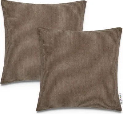 Produktbild von Dekorative Kissenbezüge Kordsamt Kissenhülle Set Kissen Sofa Deko Zierkissen