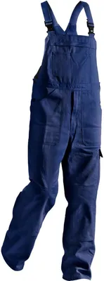 Produktbild von Latzhose hydronblau 100%Baumwolle Gr. 44