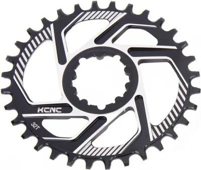 Obrázek produktu pro Kcnc MTB oválný DM Sram 3 mm offsetový převodník černý 30 zubů černý 30 zubů