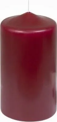 Produktbild von Premium Stumpenkerzen Burgund 150 x 80 mm, 1 Stück