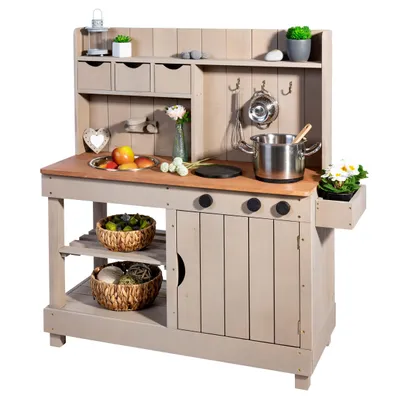 Produktbild von MUDDY BUDDY® Matschküche "Explorer" warmgrau