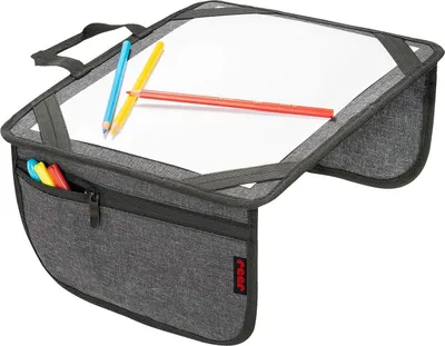 Immagine prodotto di reer TravelKid Play Mal- und Spielunterlage, Reisetisch, Spieltisch, Auto, Kinder, Unterlage, 86091