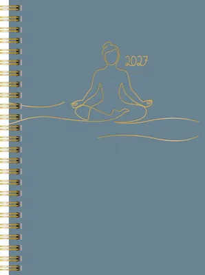 Produktbild von rido/idé 7021407027 Buchkalender Premium Young Line 2027 "Yoga" A5, Papier