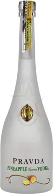 Produktbild von Pravda PINEAPPLE Flavored Vodka 37,50 %  0,70 lt.