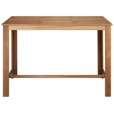 Immagine prodotto di vidaXL Tavolo da bar in legno massiccio di acacia 150 x 70 x 105 cm