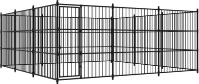 Obrázok produktu pre Vonkajšia voliéra pre psy 450x450x185 cm