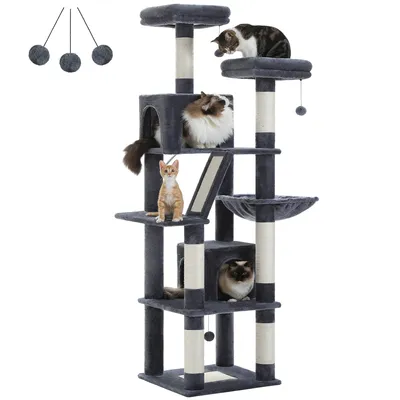 Produktbild von PAWZ Road großer Katzenbaum 180cm Multi-Level Katzenbaum