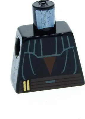 Produktbild von 1x Lego Torso Minifigur Star Wars Anakin Skywalker schwarz sw0183 973pb0420