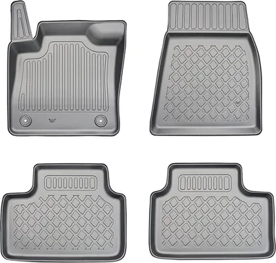 Produktbild von Z493917 TPE-Gummifußmatten kompatibel mit Volvo C40 Recharge (electric) SUV/5 12.2021-