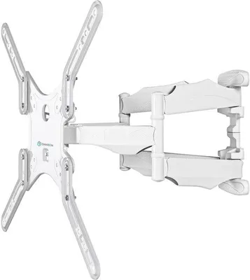Image de ONKRON Support mural TV extensible et orientable 37" à 70", VESA 400x400 max 40 kg, blanc