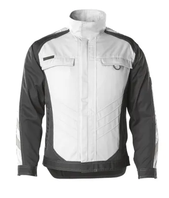 Produktbild von MASCOT® Fulda Arbeitsjacke weiss/dunkelanthrazit 2XL 1614141