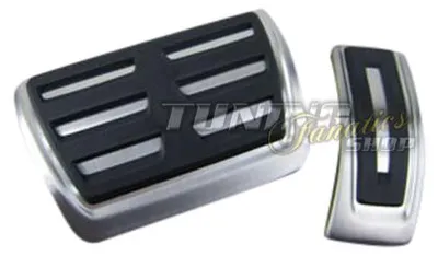 Image de Kit de pédales d'origine en acier inoxydable noir pour Audi DSG automatique