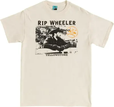 Image de Yellowstone - T-shirt "Rip Wheeler" pour homme/femme unie TT1079 (S) (Naturel)
