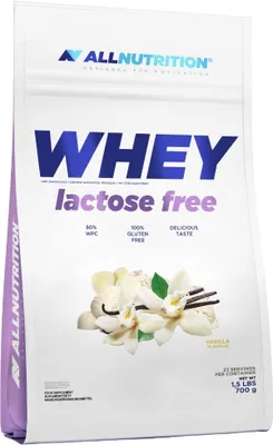 Productafbeelding van AllNutrition | Whey | Lactosevrije eiwitpoeder, vanille