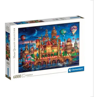 Zdjęcie produktu dla Clementoni High Quality Collection - Downtown, Puzzle (liczba elementów: 6000)