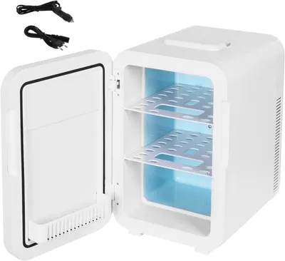Immagine prodotto di Mini frigorifero - Piccolo frigorifero - Mini bar - Frigorifero compatto - Modello da tavolo - 20 litri - 2 ripiani regolabili