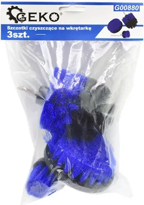 Obrázok produktu pre Sada čistiacich kefiek na vŕtačku Geko