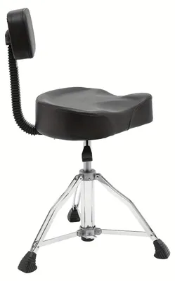 Productafbeelding van Drumkruk - Drumstoel - Muziekkruk - Zadelkruk - Werkkruk - Verstelbare Hoogte 45-60 cm