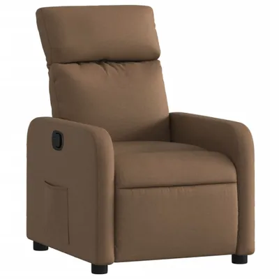 Produktbild von vidaXL Relaxsessel Braun Stoff