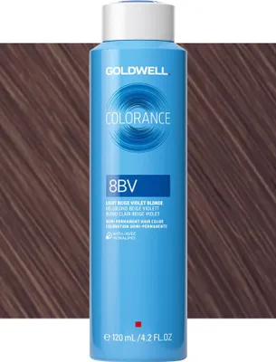 Produktbild von Goldwell Colorance 8BV Hellblond Beige Violett 120 ml, Blond, 8BV, Light Beige Violet Blonde, Unisex, 120 ml, Alle Haare