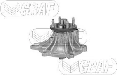 Produktbild von GRAF Kühlmittelpumpe Wasserpumpe für TOYOTA HILUX III Pick-up (TGN1, GGN2, GGN1, KUN2, KUN1) PA1437
