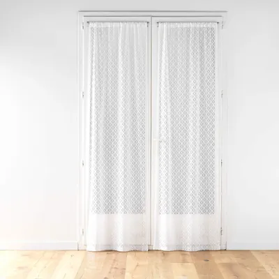 Zdjęcie produktu dla Komplet dwóch firan ze wzorem, ODILA, 70 x 240 cm