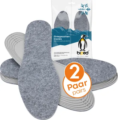 Produktbild von biped 2 Paar Filzsohlen zum Zuschneiden z2739 (32-46)