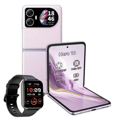 Obrázek produktu pro Blackview Hero 10 (36GB+256GB) Smartphone Ohne Vertrag, Octa Core 6.9" 2.4K FHD+ displej Helio G99, 4000mAh 108MP+32MP, 45W rychlé nabíjení