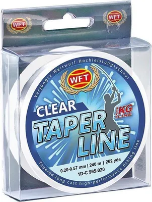 Produktbild von WFT Taper Line 0,30-0,57 clear 240m