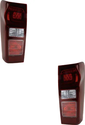 Productafbeelding van LED achterlicht links en rechts, set, geschikt voor Isuzu D-Max II, donkerrood, 01/17-, artikelnummers: 4286876, 8982330912, 8982355550, merk: Johns