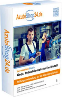 Obrázek produktu pro Lernkarten Geprüfter Industriemeister Metall