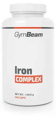 Produktbild von GymBeam - Iron Complex, 240 Kapseln
