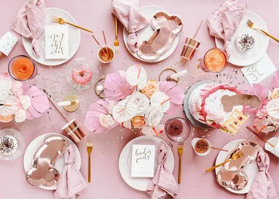 Immagine prodotto di Piatti per feste - Stesso pene per sempre - oro rosa - oro rosa - 6 pz