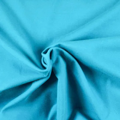 0,5m Baumwoll-Jersey uni Meterware Jersey-Stoff hellblau