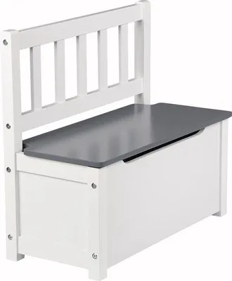 Obrázok produktu pre Detská lavica 2 v 1 – Detské kreslo s úložným priestorom – Detská izba – Detská lavica s úložným priestorom – Hračky – 58 x 26 x 53 cm